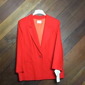 Vintage Penndleton Red Blazer Size 22 NWT